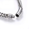 Non-Tarnish 304 Stainless Steel Wheat Chain Necklaces NJEW-H493-16P-3