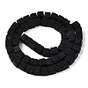 Natural Lava Rock Beads Strands G-T139-6x6-34A-2