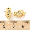 Brass Micro Pave Cubic Zirconia Pendants KK-K369-01G-07-3