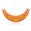 Golden Plated Iron Enamel Links ENAM-J188-03G-1