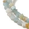 Natural Flower Amazonite Beads Strands G-G085-B09-01-3