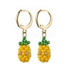 Glass Seed Beads Leverback Earrings EJEW-MZ00341-2