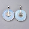 Opalite Pendants G-F640-D01-2