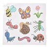 DIY Insect Theme Diamond Painting Stickers Kits For Kids DIY-O016-06-3
