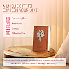 3D Pop Up Wood Greeting Card for Birthday Party Day AJEW-WH0425-004-3