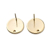 201 Stainless Steel Stud Earring Findings STAS-P308-09C-G-3