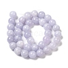 Natural Dyed White Jade Beads Strands G-M402-C04-04-4