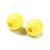 Opaque Acrylic European Beads OACR-G016-23B-3