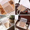 1Pc Gemstone Chip with 201 Stainless Steel Charm Keychains KEYC-CO0001-01A-6