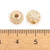 Ion Plating(IP) Cubic Zirconia Beads KK-O146-02B-G-2