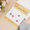 Beebeecraft 4Pcs Brass Enamel Charms KK-BBC0010-01-6