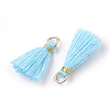 Polycotton(Polyester Cotton) Tassel Pendant Decorations FIND-S281-15-2