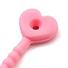 Heart Silicone Cable Ties SIL-T057-01I-4