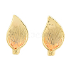 Brass Stud Earring Findings KK-N231-418-2