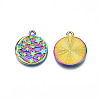 Rainbow Color Alloy Pendants PALLOY-N156-205-3