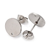 304 Stainless Steel Stud Earring Findings STAS-H436-21P-03-2