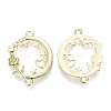 Alloy Kitten Open Back Bezel Links PALLOY-WH0080-15KCG-RS-2