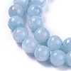 Natural Jade Beads Strands G-L500-01-8mm-2