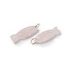 Natural Rose Quartz Carved Pendants G-G314-01G-04-2