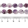 Natural Lilac Jade/Lepidolite Beads Strands G-N342-76B-5