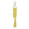 Handmade Macrame Nylon Thread Pendant Decorations HJEW-P019-05P-3