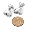 304 Stainless Steel Stud Earrings STAS-Z112-21P-5