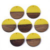 Resin & Wood Pendants RESI-S358-02B-31-1