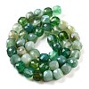 Natural Agate Dyed Beads Strands G-H028-A08-03-3