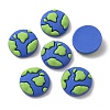 Space Theme Opaque Resin Cabochons CRES-WH0001-54-1