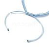 Adjustable Braided Polyester Cord Bracelet Making AJEW-JB00763-4