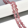 Natural Strawberry Quartz Beads Strands G-G182-C01-01-2