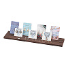 3-Slot Wooden Earring Display Stands ODIS-WH0029-60-1