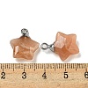 Natural Sunstone Pendants G-P540-01P-09-3