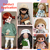 2Pcs 2 Colors Wool Doll Hair DIY-NB0016-16-5