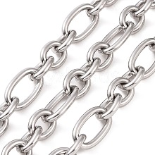 Tarnish Resistant 304 Stainless Steel Figaro Chains CHS-E009-02P