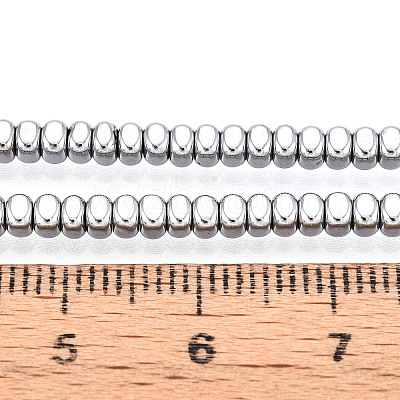 Electroplated Synthetic Non-magnetic Hematite Beads Strands X-G-T139-61A-1