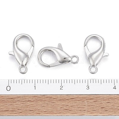 Zinc Alloy Lobster Claw Clasps E106-NF-1