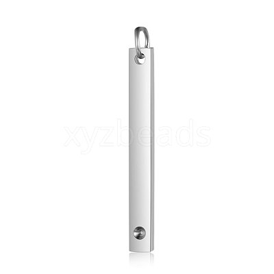 Tarnish Resistant 201 Stainless Steel Pendant Rhinestone Settings STAS-S105-T607D-1-3-1