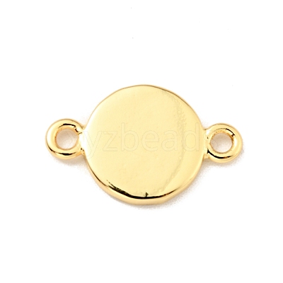 Brass with Enamel Connector Charms KK-G416-56G-02-1