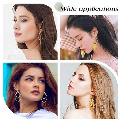 20Pcs Brass Clip-on Earring Findings KK-BBC0003-38-1