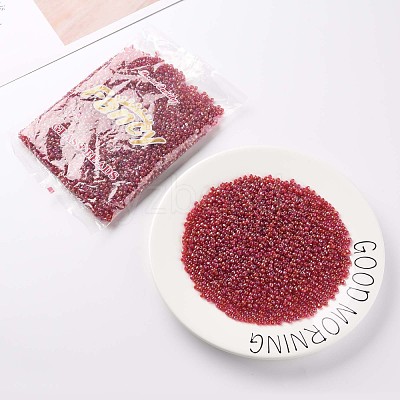 Round Glass Seed Beads SEED-A007-4mm-165-1