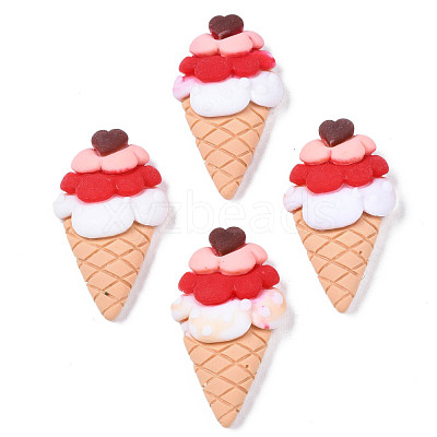 Opaque Resin Cabochons CRES-S308-018-1