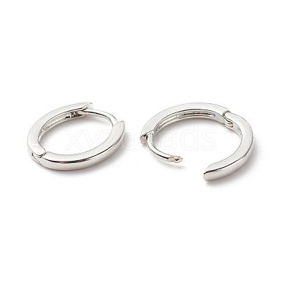 Brass Hinged Hoop Earrings for Women X-EJEW-G306-03P-1