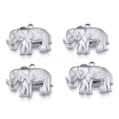 Non-Tarnish 201 Stainless Steel Pendants STAS-N098-203P-1