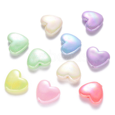 Opaque Acrylic Beads X-SACR-R250-20-1