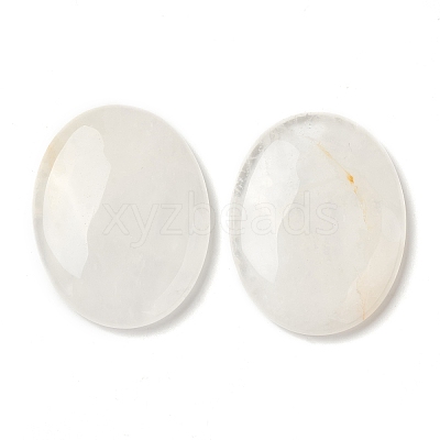 Natural Quartz Crystal Worry Stone for Anxiety Therapy X-G-B036-01D-1