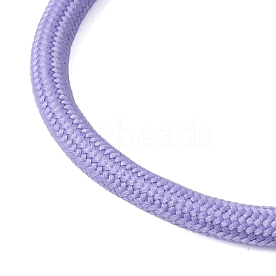 Braided Round Polyester Cord Bracelet Makings FB-CBAEDA0-01P-33-1