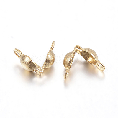Ion Plating(IP) 304 Stainless Steel Bead Tips X-STAS-H353-06G-1