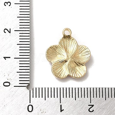 Flower Alloy Enamel Pendants ENAM-A007-03KCG-05-1