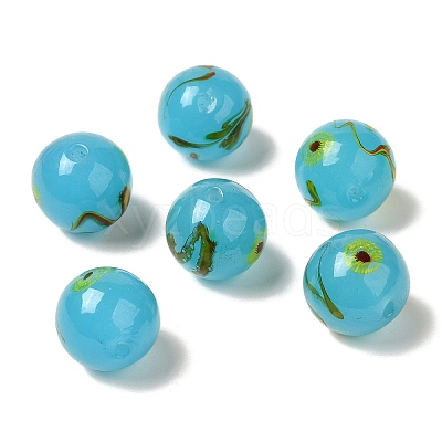 Handmade Lampwork Beads LAMP-C016-04E-13-1